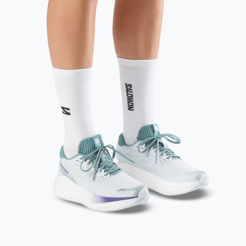 Buty do biegania damskie Salomon Aero Glide 4 ancient water/white 5