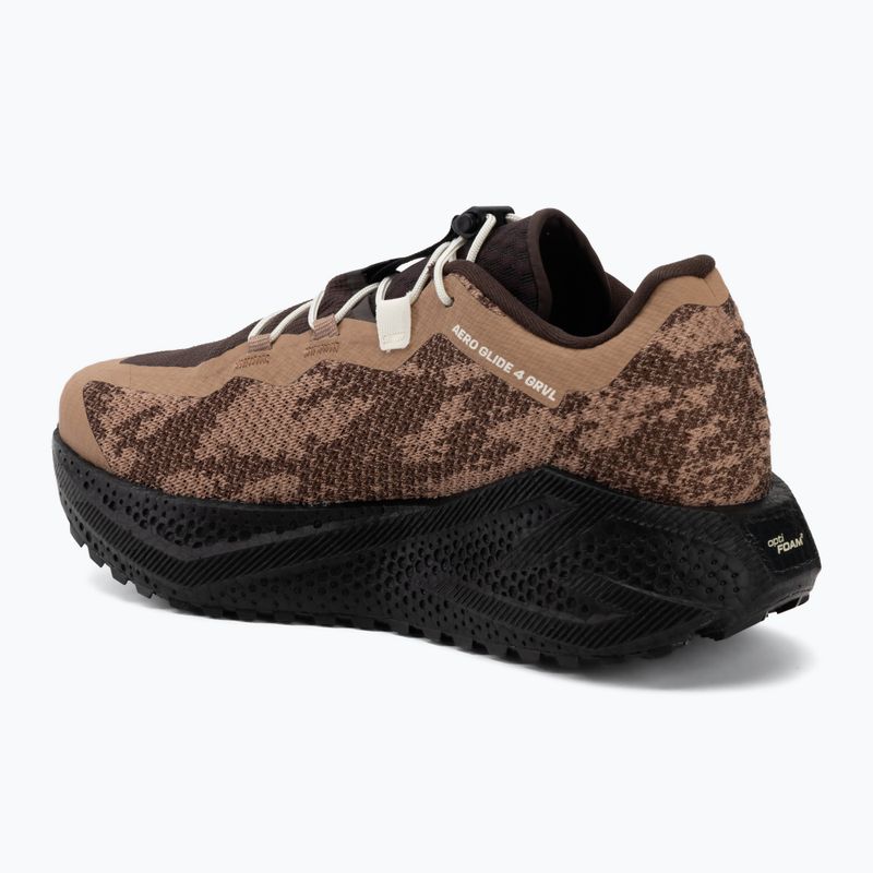 Buty do biegania męskie Salomon Aero Glide 4 GRVL burro/black 3