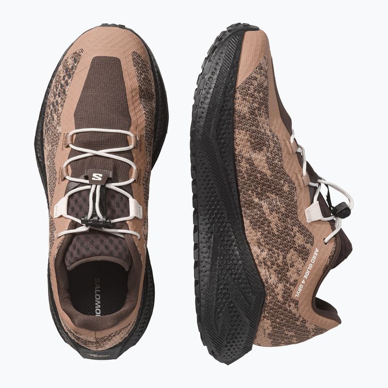 Buty do biegania męskie Salomon Aero Glide 4 GRVL burro/black 6