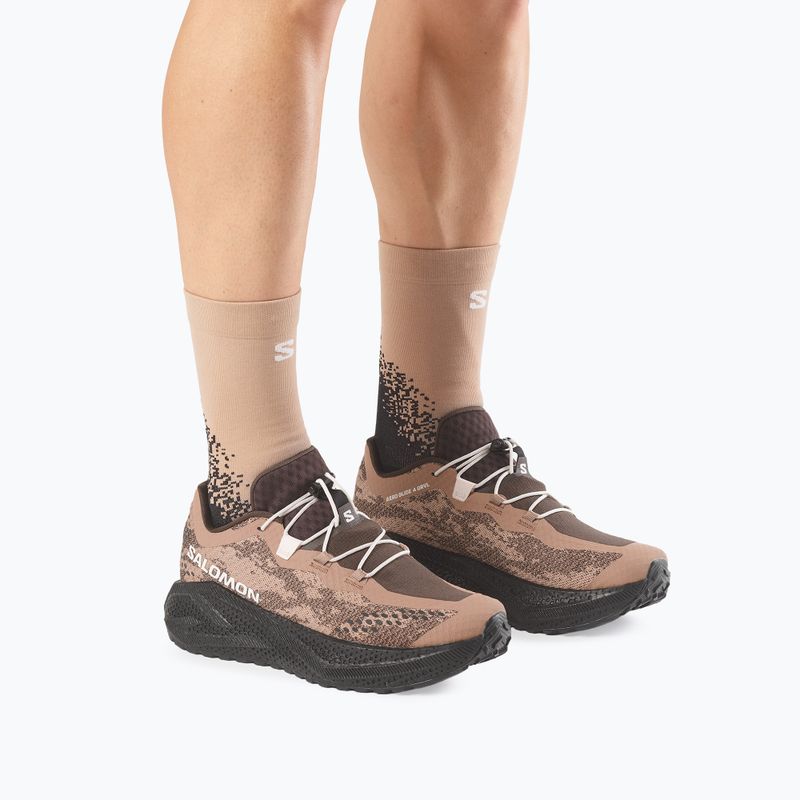 Buty do biegania męskie Salomon Aero Glide 4 GRVL burro/black 7