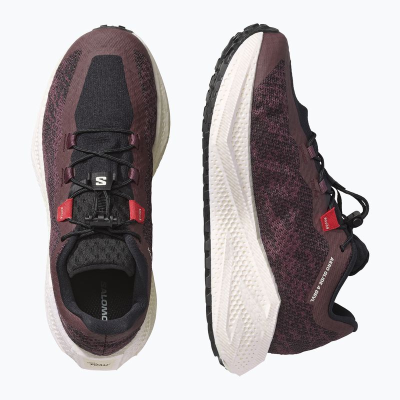 Buty do biegania damskie Salomon Aero Glide 4 GRVL huckleberry/black 3