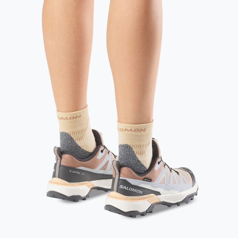 Buty trekkingowe damskie Salomon X Ultra 360 GTX oxford tan/pearl blue 5