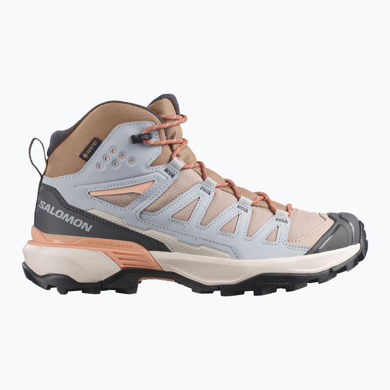 Buty trekkingowe damskie Salomon X Ultra 360 MID GTX oxford tan/pearl blue 2