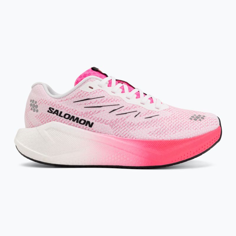 Buty do biegania damskie Salomon Aero Blaze 4 white/knockout pink 2