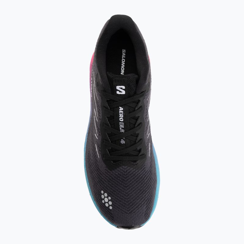 Buty do biegania damskie Salomon Aero Blaze 4 black/white 5