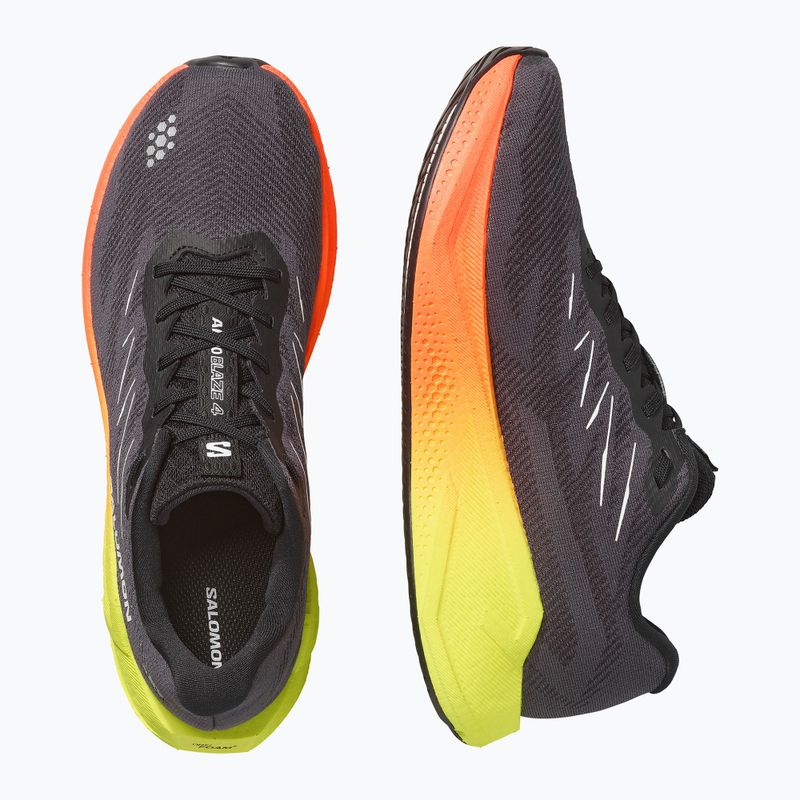 Buty do biegania męskie Salomon Aero Blaze 4 black/white 3