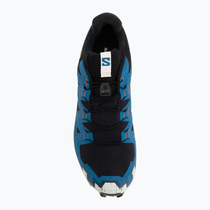 Buty do biegania męskie Salomon Speedcross 6 GTX black/mykonos blue 5