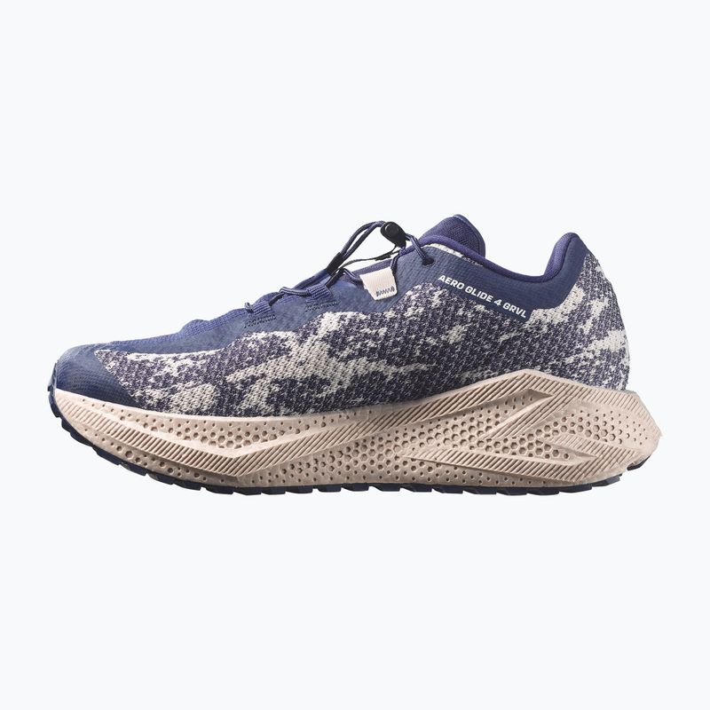 Buty do biegania męskie Salomon Aero Glide 4 GRVL maritime blue/silver cloud 2