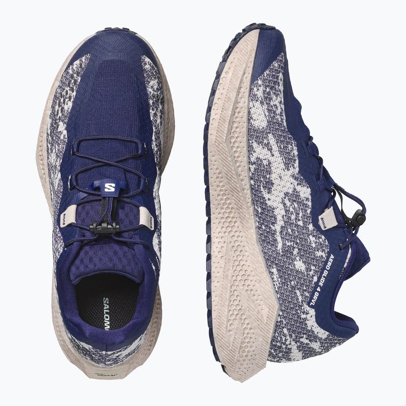 Buty do biegania męskie Salomon Aero Glide 4 GRVL maritime blue/silver cloud 5