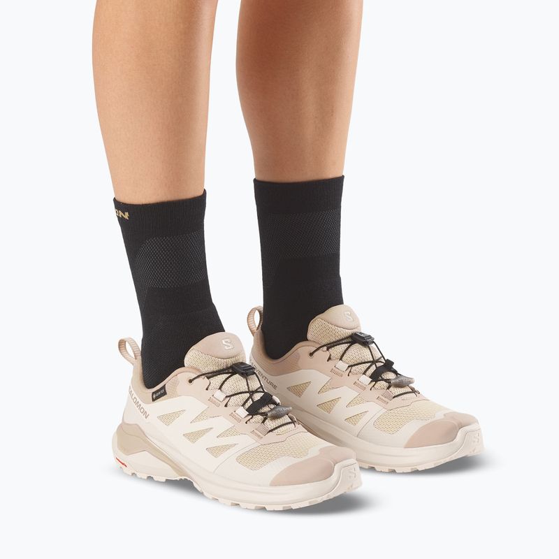 Buty trekkingowe damskie Salomon X-Adventure GTX Safari/Almond Milk/Desert 5