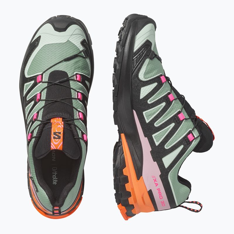 Buty do biegania damskie Salomon XA Pro 3D V9 GTX Icon black/green milieu 3