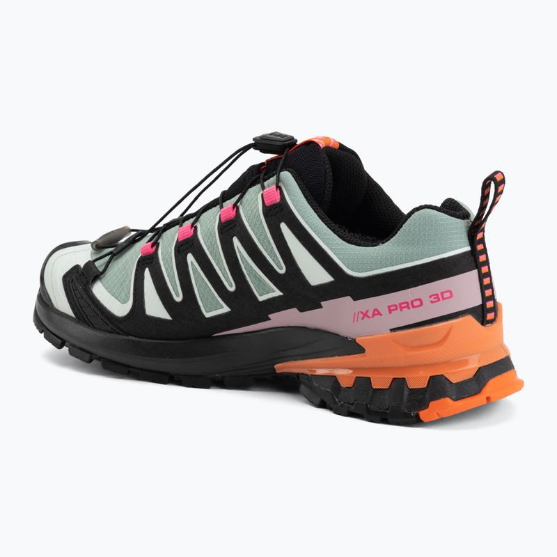 Buty do biegania damskie Salomon XA Pro 3D V9 GTX Icon black/green milieu 3