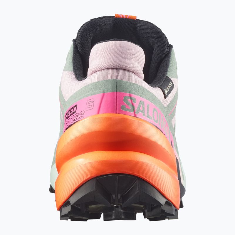 Buty do biegania damskie Salomon Speedcross 6 GTX Icon black/green milieu 3