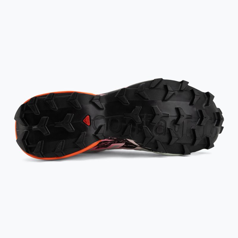 Buty do biegania damskie Salomon Speedcross 6 GTX Icon black/green milieu 4
