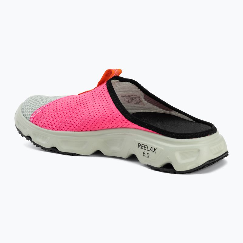 Klapki damskie Salomon Reelax Slide 6.0 Icon Green Milieu/Black 3