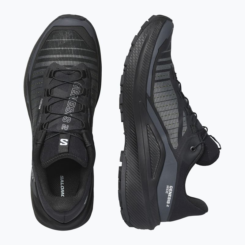 Buty do biegania Salomon Genesis 2 Wide black/black 6