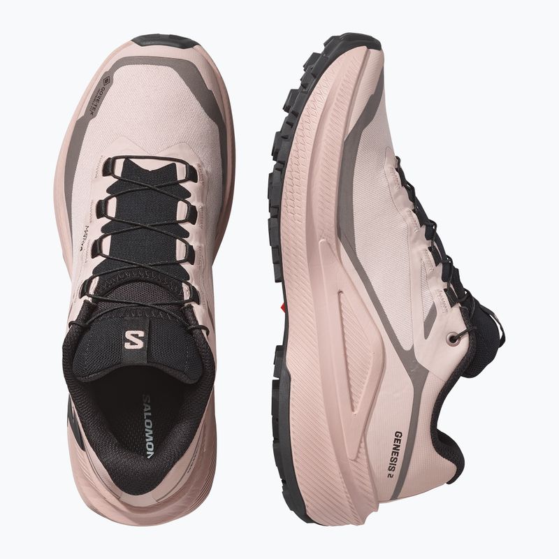 Buty do biegania damskie Salomon Genesis 2 GTX shadow gray/iron 3