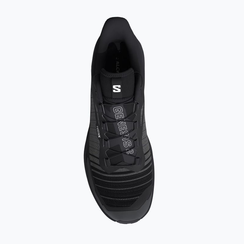 Buty do biegania męskie Salomon Genesis 2 black/black 3