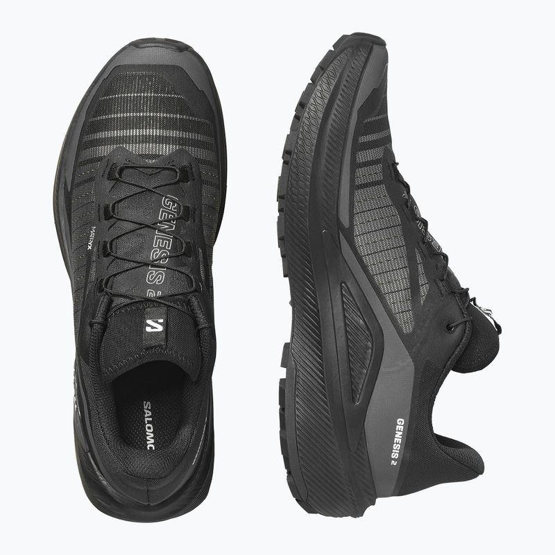 Buty do biegania męskie Salomon Genesis 2 black/black 5