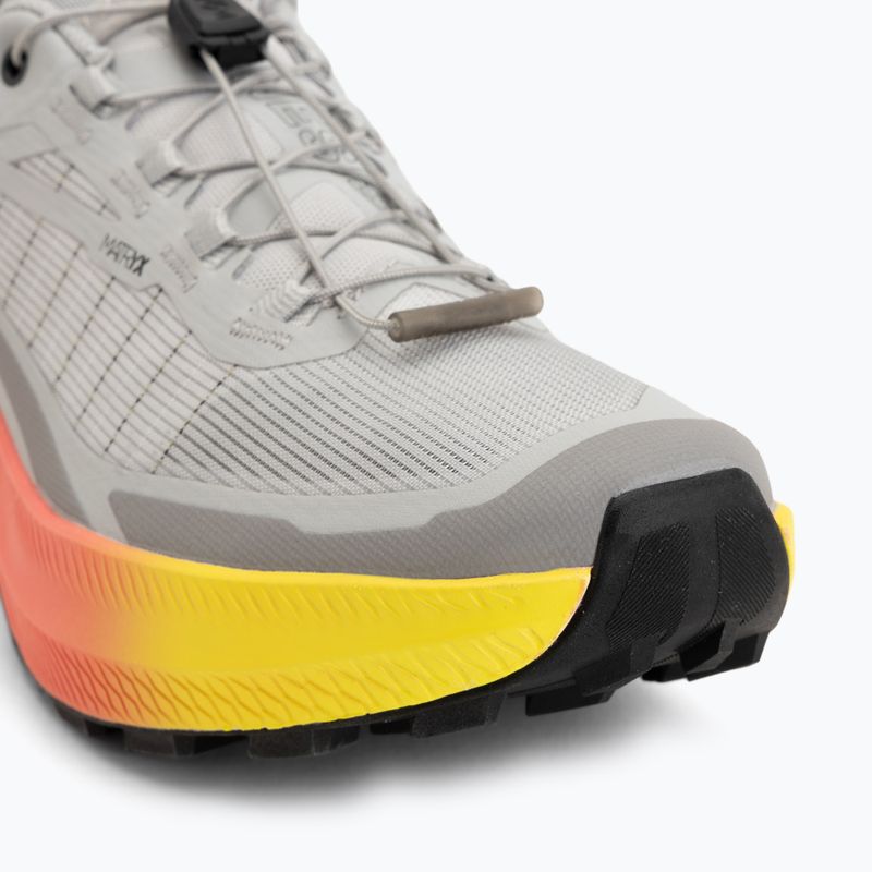 Buty do biegania męskie Salomon Genesis 2 gray violet/safety yellow 7