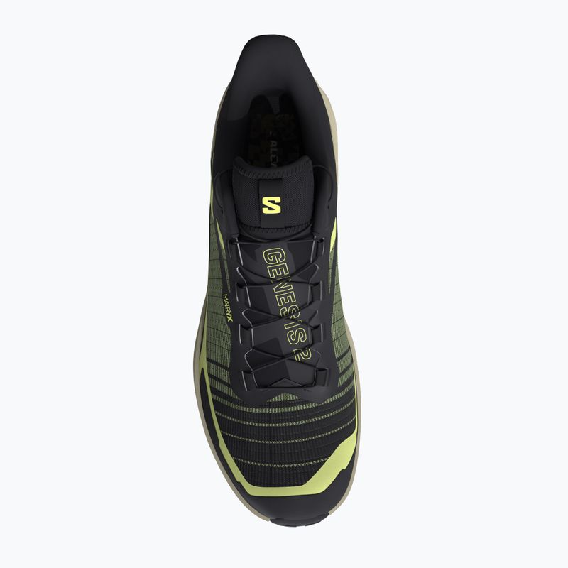 Buty do biegania męskie Salomon Genesis 2 sunny lime/black 3