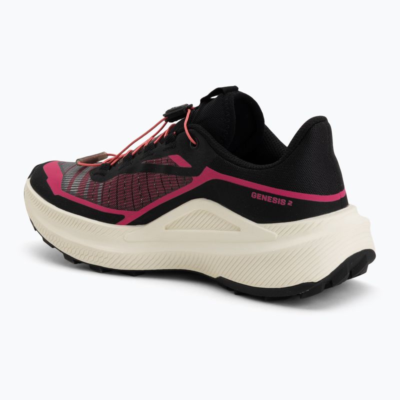 Buty do biegania damskie Salomon Genesis 2 black/vanilla ice 3