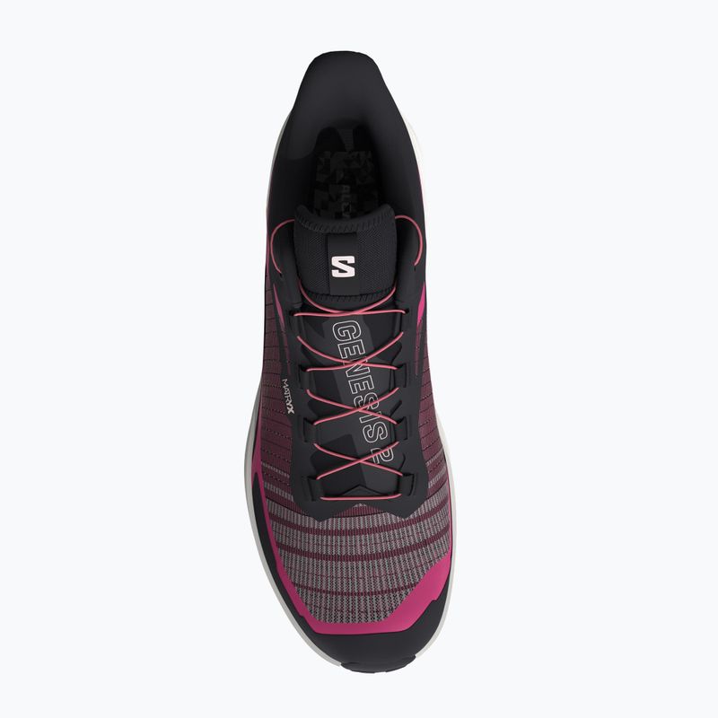 Buty do biegania damskie Salomon Genesis 2 black/vanilla ice 3