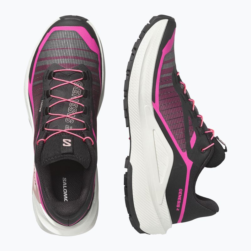 Buty do biegania damskie Salomon Genesis 2 black/vanilla ice 5