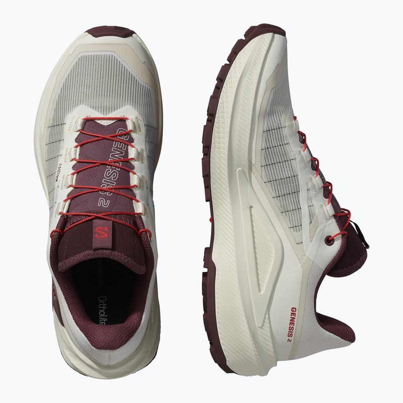 Buty do biegania damskie Salomon Genesis 2 vanilla ice/huckleberry 5