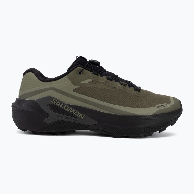 Buty do biegania męskie Salomon Genesis 2 GTX grape leaf/black 2