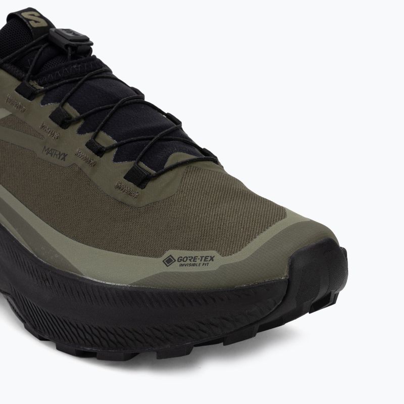 Buty do biegania męskie Salomon Genesis 2 GTX grape leaf/black 7