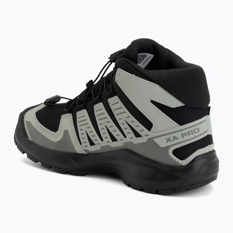 Buty turystyczne dziecięce Salomon XA PRO MID Waterproof black/sedona sage 3