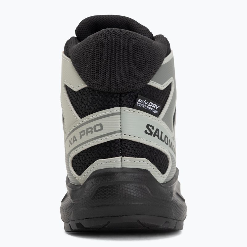 Buty turystyczne dziecięce Salomon XA PRO MID Waterproof black/sedona sage 6