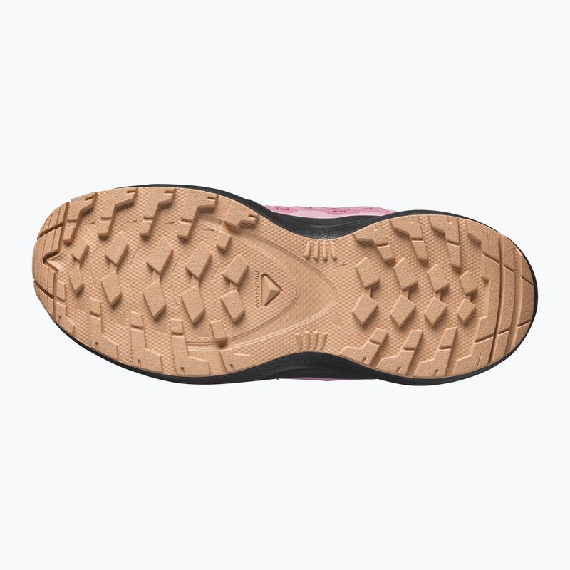 Buty turystyczne dziecięce Salomon XA Pro Mid Waterproof nocturne/dusky orchid 4