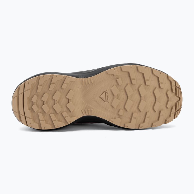 Buty turystyczne dziecięce Salomon XA Pro Mid Waterproof nocturne/dusky orchid 4