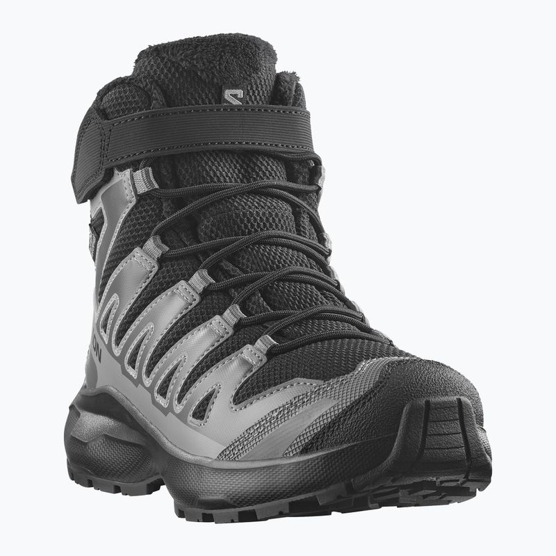 Buty turystyczne dziecięce Salomon XA Pro Winter Waterproof black/castlerock 3