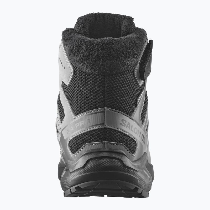 Buty turystyczne dziecięce Salomon XA Pro Winter Waterproof black/castlerock 4