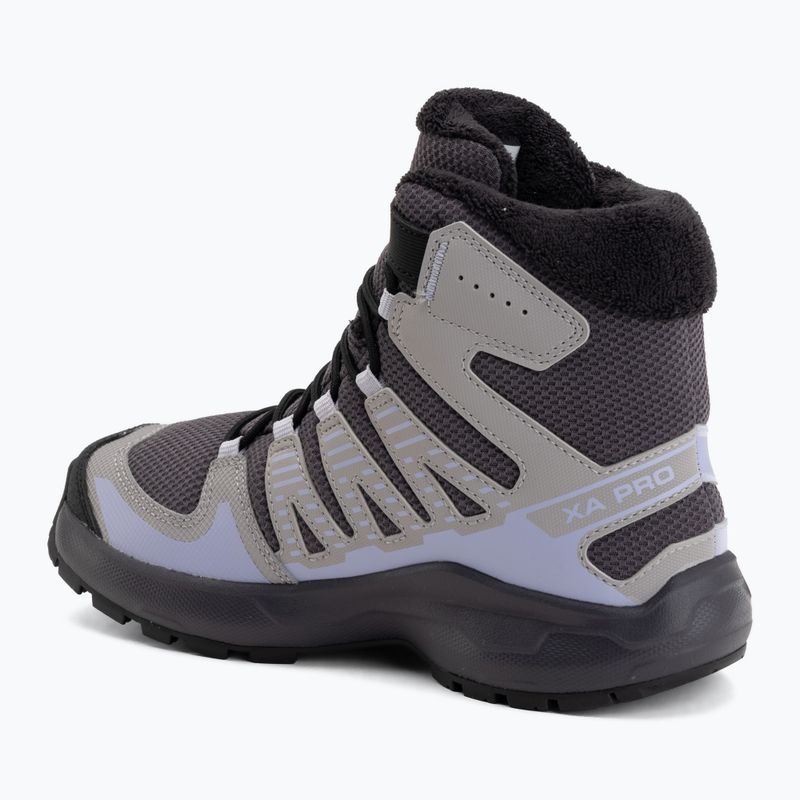 Buty turystyczne dziecięce Salomon XA Pro Winter Waterproof nine iron/gull 3