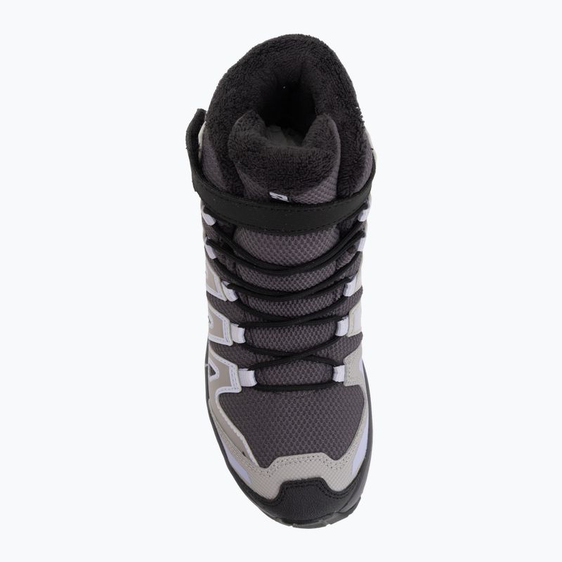 Buty turystyczne dziecięce Salomon XA Pro Winter Waterproof nine iron/gull 5