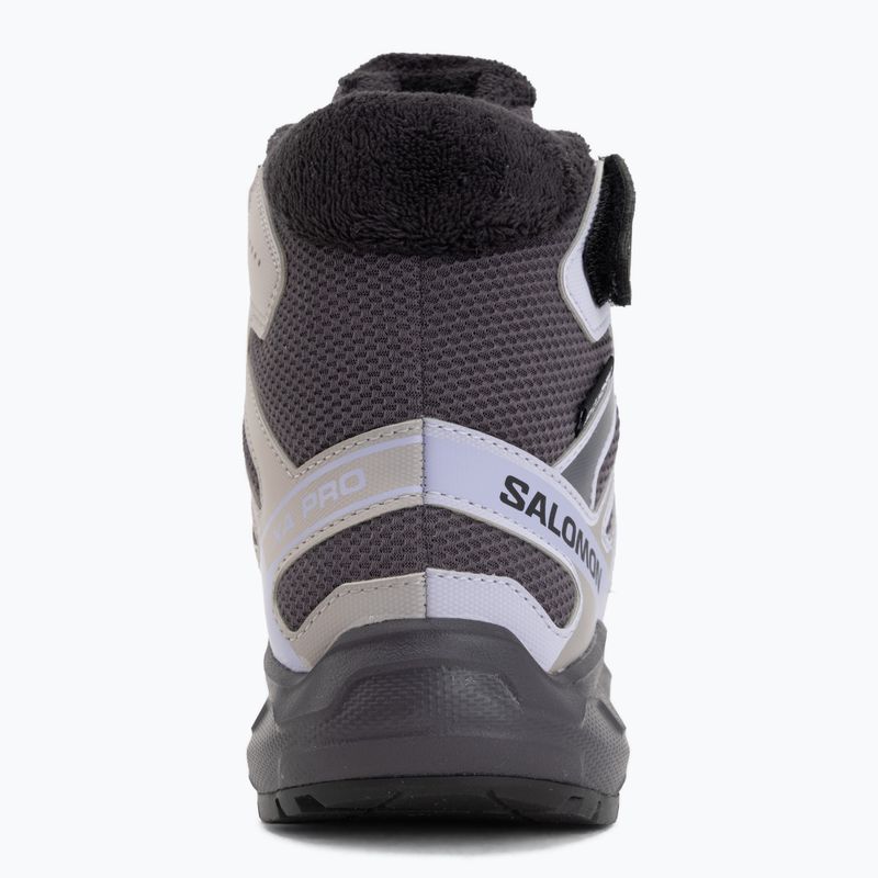Buty turystyczne dziecięce Salomon XA Pro Winter Waterproof nine iron/gull 6