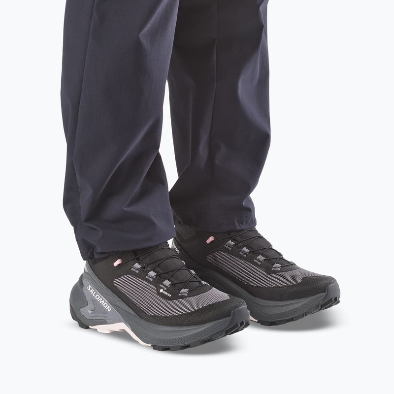 Buty turystyczne damskie Salomon Genesis Mid GTX black/dawn pink 5