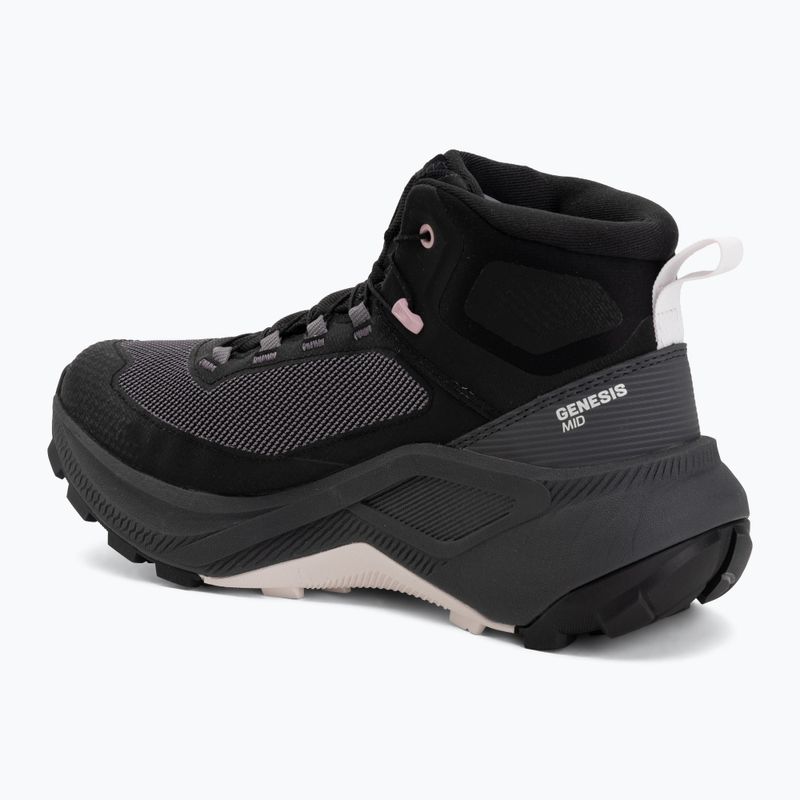 Buty turystyczne damskie Salomon Genesis Mid GTX black/dawn pink 3
