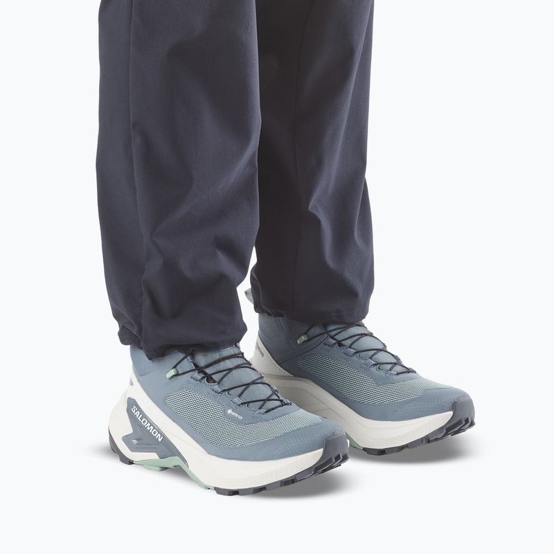 Buty turystyczne damskie Salomon Genesis Mid GTX grisaille/green milieu 5
