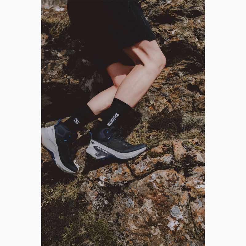 Buty turystyczne męskie Salomon Genesis Mid GTX dark navy/spellbound 6