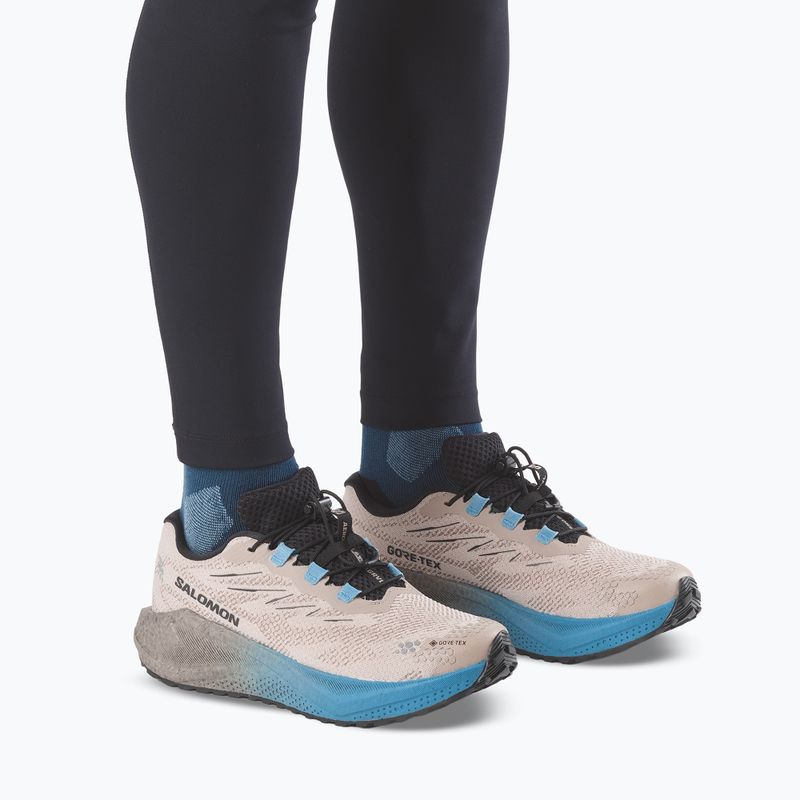 Buty do biegania męskie Salomon Aero Blaze 4 GRVL GTX oxford tan/black 5