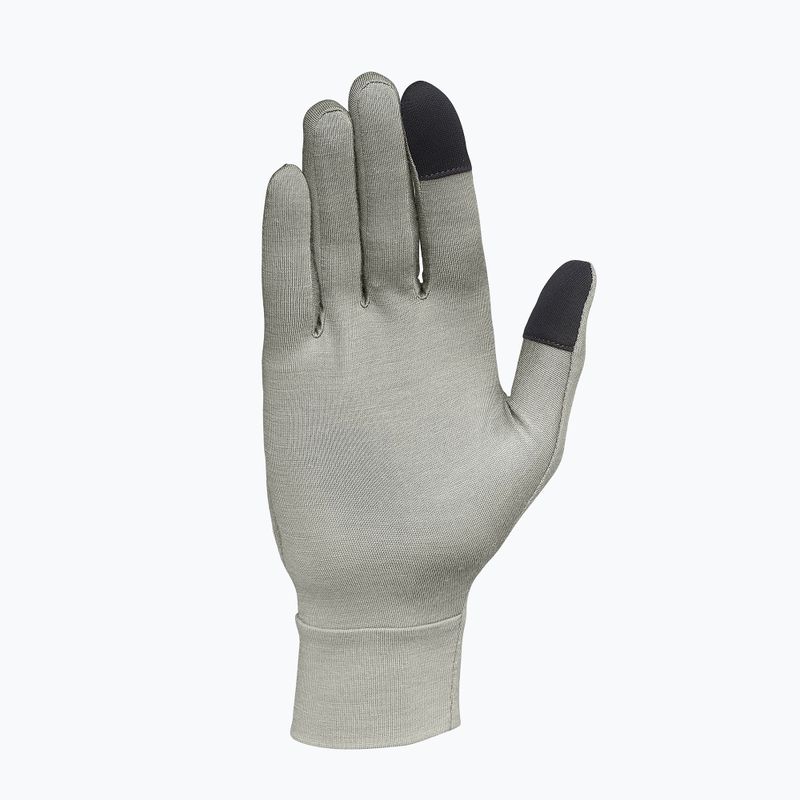Rękawiczki do biegania Salomon Merino Gloves castor gray 3