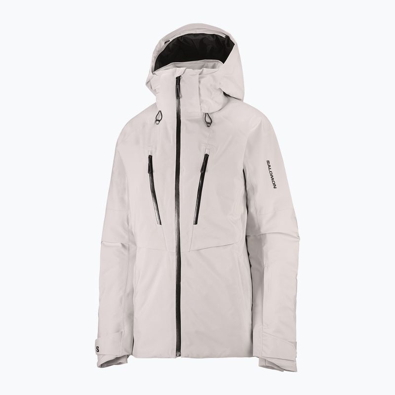 Kurtka narciarska damska Salomon Brilliant 2.0 silver cloud 7