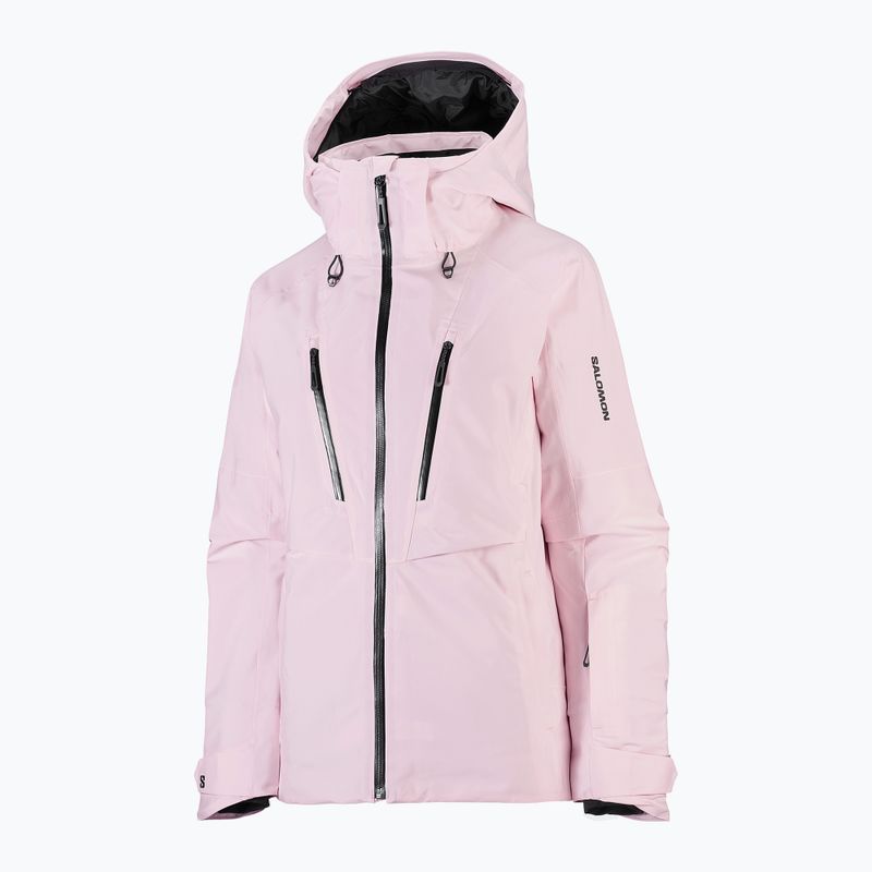 Kurtka narciarska damska Salomon Brilliant 2.0 icy pink 7