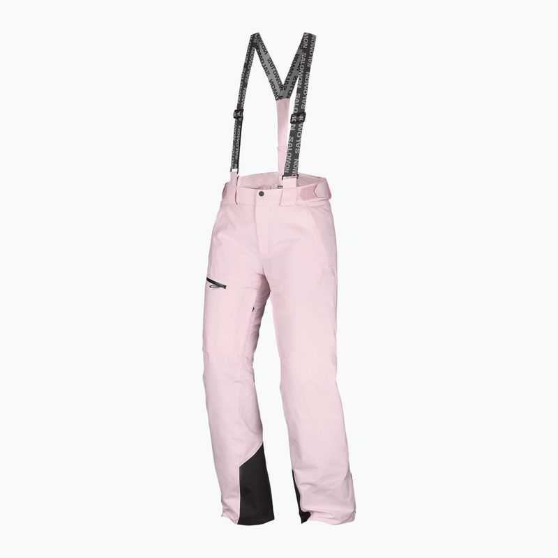 Spodnie narciarskie damskie Salomon Brilliant icy pink 6