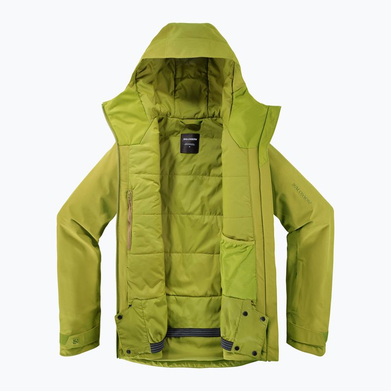 Kurtka narciarska damska Salomon Highland cardamon seed 7